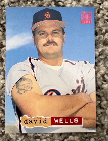 1994 Topps Stadium Club #617 David Wells — front