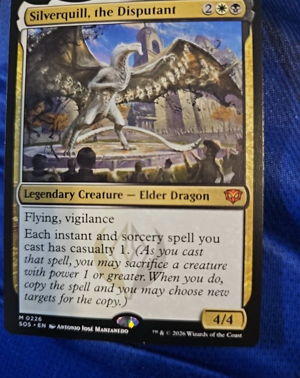 2026 Magic: The Gathering #226 Silverquill, the Disputant — front