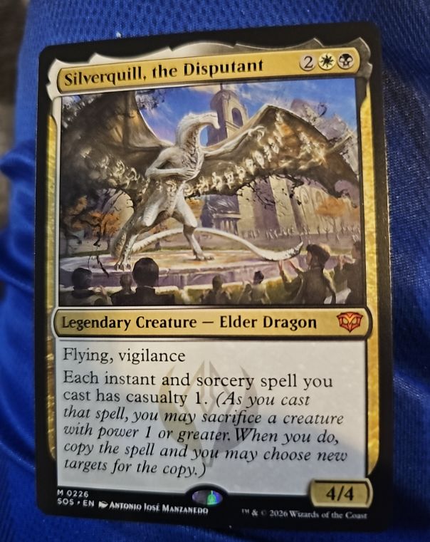 2020 Magic: The Gathering #226 Silverquill, the Disputant — front