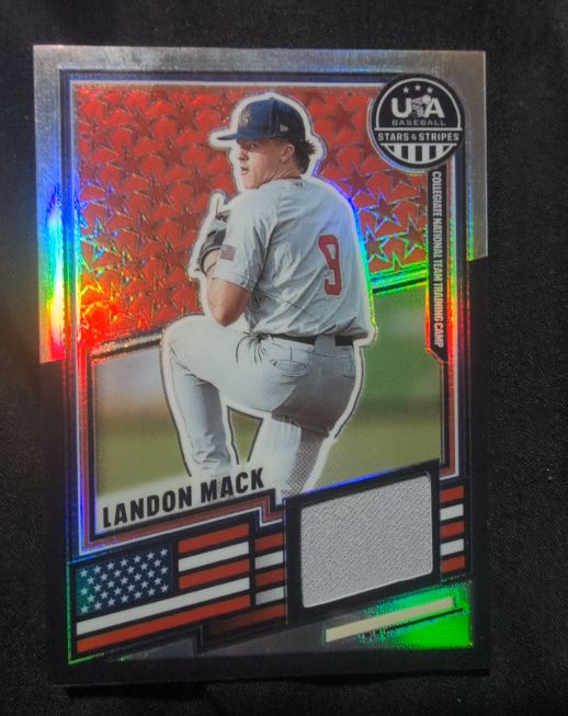 2026 Panini Stars & Stripes #112 Landon Mack — front