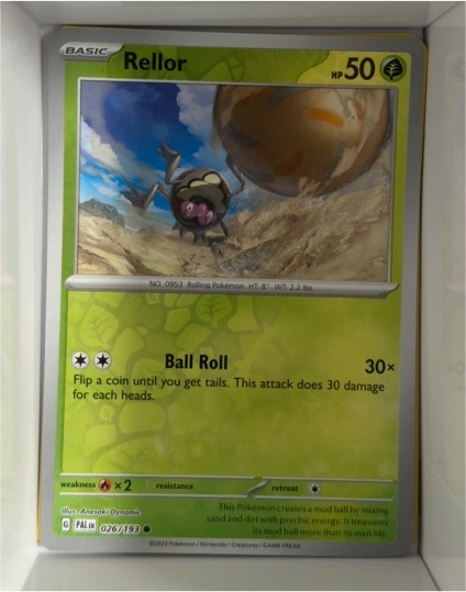 2023 Pokémon #026 Rellor — front