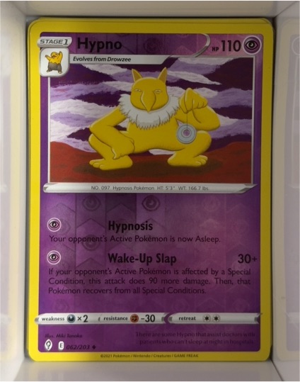 2021 Pokémon TCG Evolving Skies #062 Hypno — front