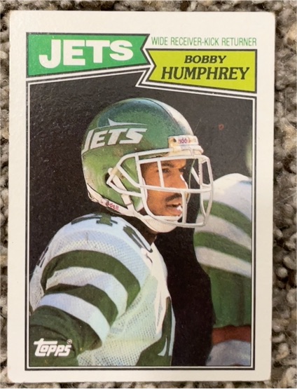 1987 Topps #143 Bobby Humphrey — front