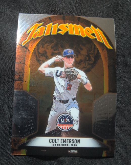 2026 Panini Stars & Stripes Prizm #8 Colt Emerson — front