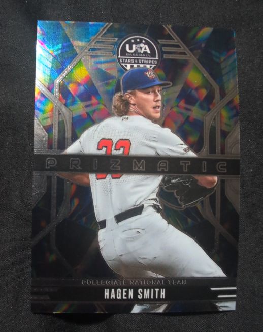 2026 Panini Stars & Stripes Prizmatic #19 Hagen Smith — front
