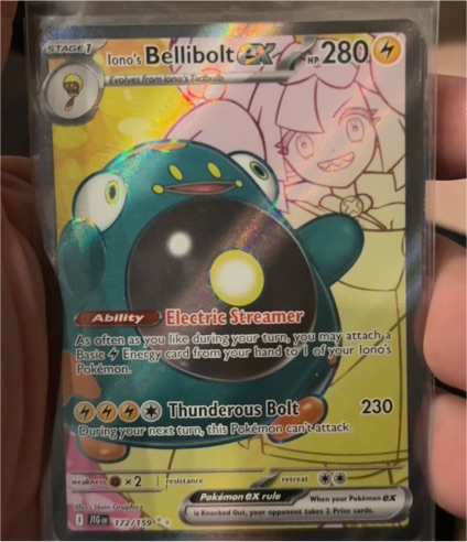 Iono's Bellibolt EX 172/159 Journey Together — front