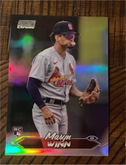 2024 Topps Stadium Club Chrome #264 Masyn Winn — front