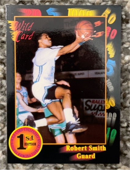 1992 Wild Card Collegiate #81 Robert Smith — front
