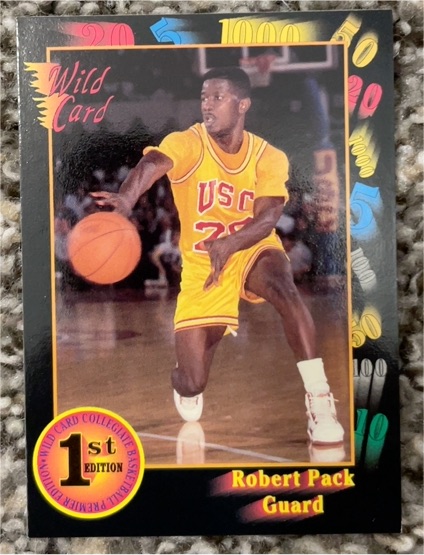 1991-92 Wild Card #17 Robert Pack — front