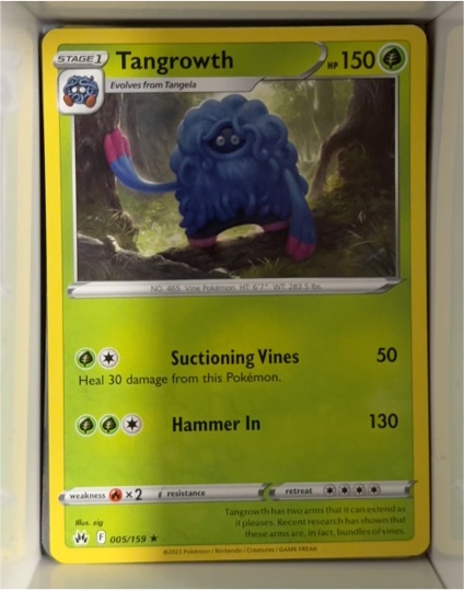 2023 Pokemon Crown Zenith #005 Tangrowth — front