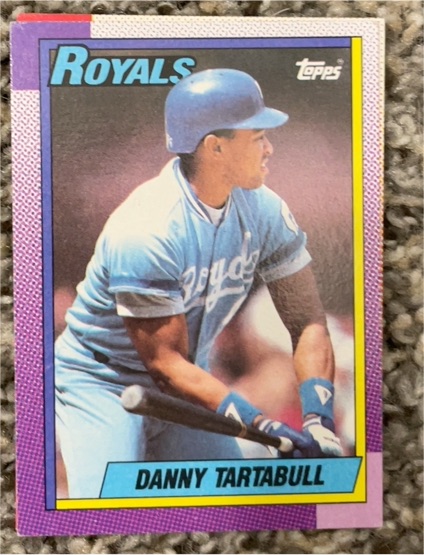 1990 Topps #540 Danny Tartabull Kansas City Royals — front