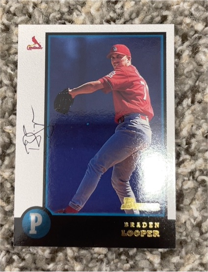 1998 Bowman #138 Braden Looper — front
