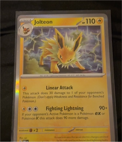 2025 Pokémon Prismatic Evolutions #29 Jolteon — front