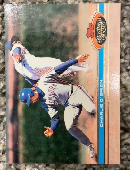 1991 Topps Stadium Club #157 Charlie O'Brien — front