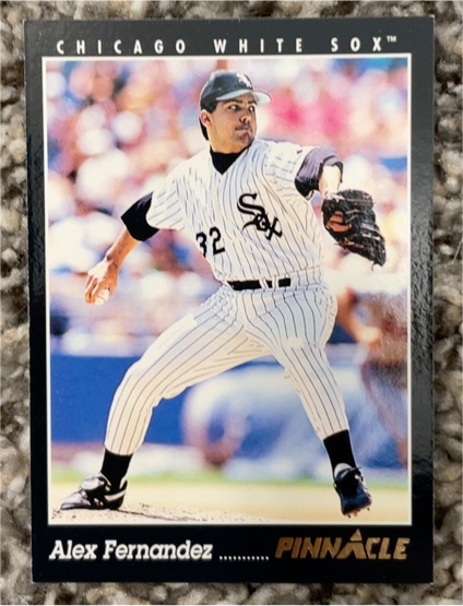 1993 Pinnacle #383 Alex Fernandez — front