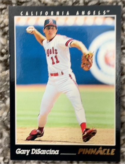 1993 Pinnacle #337 Gary DiSarcina — front