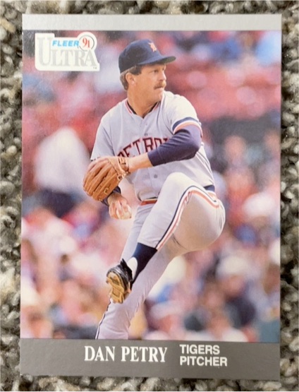 1991 Fleer Ultra #125 Dan Petry — front