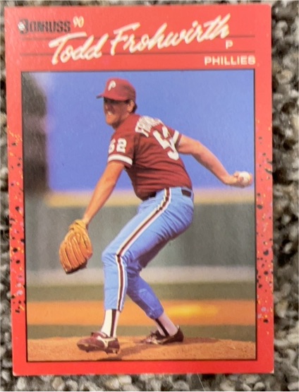 1990 Donruss #631 Todd Frohwirth — front