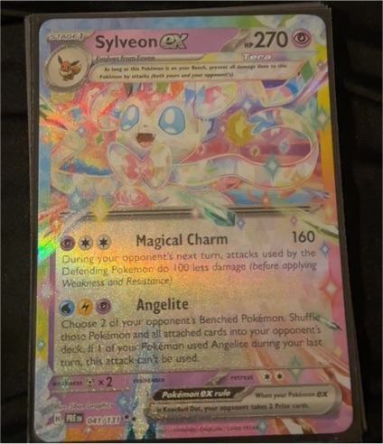 2024 Pokémon Sv: Prismatic Evolutions #041 Sylveon ex — front