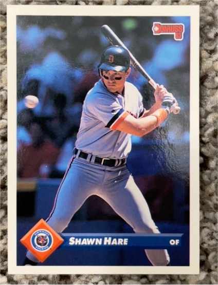 1993 Donruss #305 Shawn Hare — front