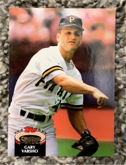 1992 Topps Stadium Club #568 Gary Varsho — front