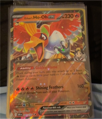 Ethan's Ho-Oh ex 039/182 SV10: Destined Rivals — front
