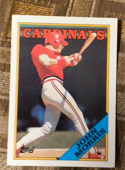 1988 Topps #536 John Morris — front