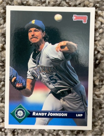 1993 Donruss #581 Randy Johnson — front