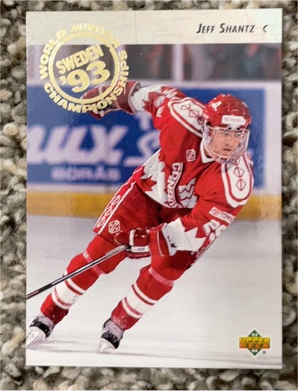 1993-94 Upper Deck #258 Jeff Shantz — front