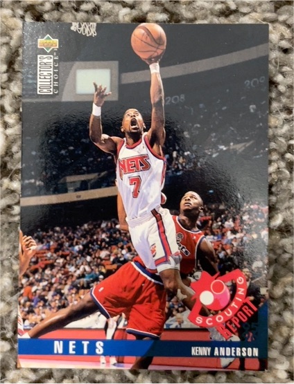 1995-96 Upper Deck Collector's Choice #337 Kenny Anderson — front