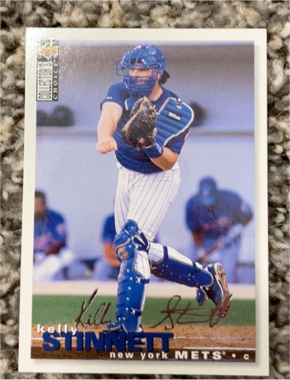 1995 Upper Deck Collector's Choice #326 Kelly Stinnett — front