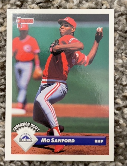 1993 Donruss #760 Mo Sanford — front