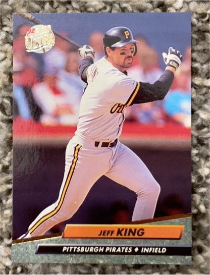 1992 Fleer Ultra #553 Jeff King — front