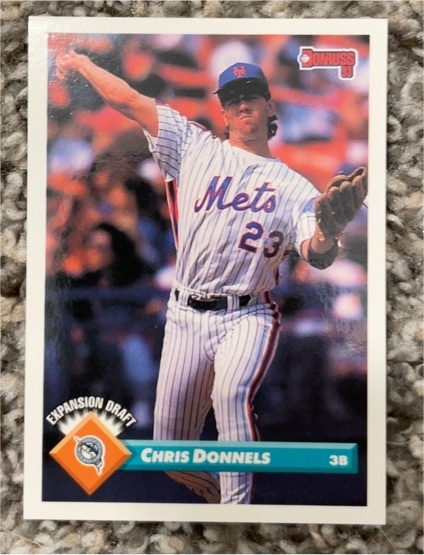 1993 Donruss #747 Chris Donnels — front