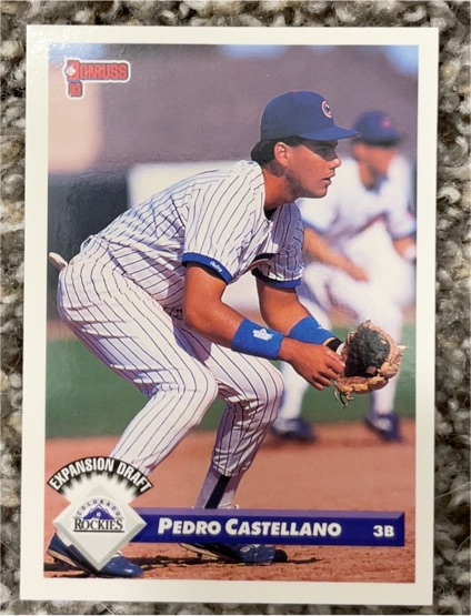 1993 Donruss #761 Pedro Castellano — front