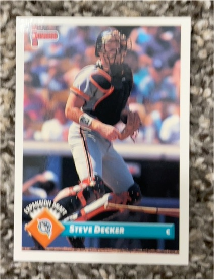 1993 Donruss #768 Steve Decker — front
