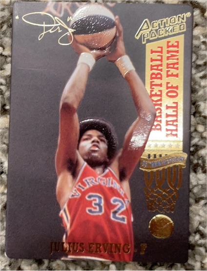 1993 Action Packed #70 Julius Erving — front