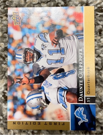 2009 Upper Deck First Edition #52 Daunte Culpepper — front