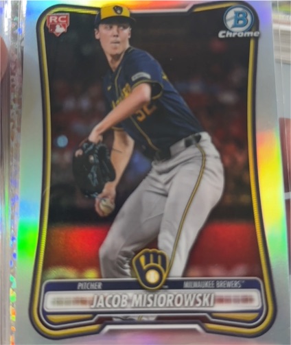 2026 Bowman Chrome #35 Jacob Misiorowski — front