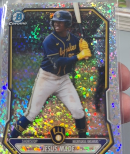 2026 Bowman Chrome #BCP-96 Jesus Made — front