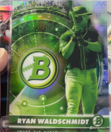 2026 Bowman Chrome #UR-10 Ryan Waldschmidt — front