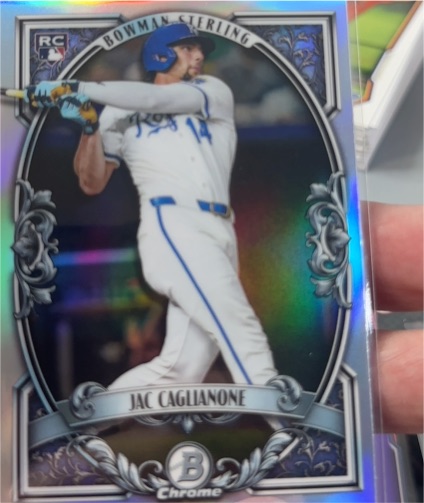 2026 Bowman Chrome Sterling #BST-14 Jac Caglianone — front
