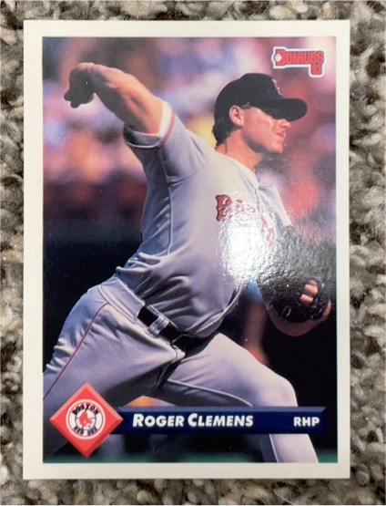 1993 Donruss #119 Roger Clemens — front