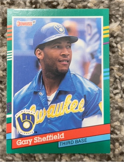 1991 Donruss #751 Gary Sheffield — front
