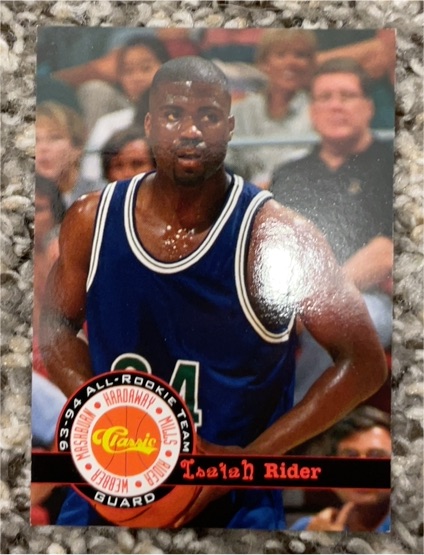 1994 Classic #15 Isaiah Rider — front