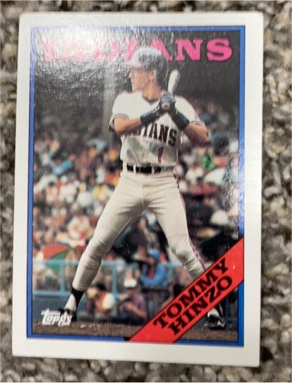 1988 Topps #576 Tommy Hinzo — front