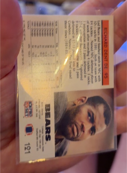 1990 Pro Set #121 Richard Dent — front