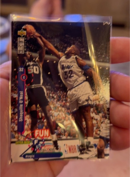 1995 Upper Deck Collector's Choice #184 Shaquille O'Neal — front