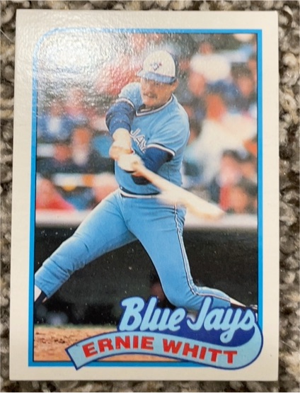 1989 Topps #289 Ernie Whitt — front