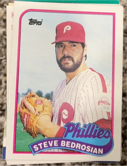 1989 Topps #20 Steve Bedrosian — front